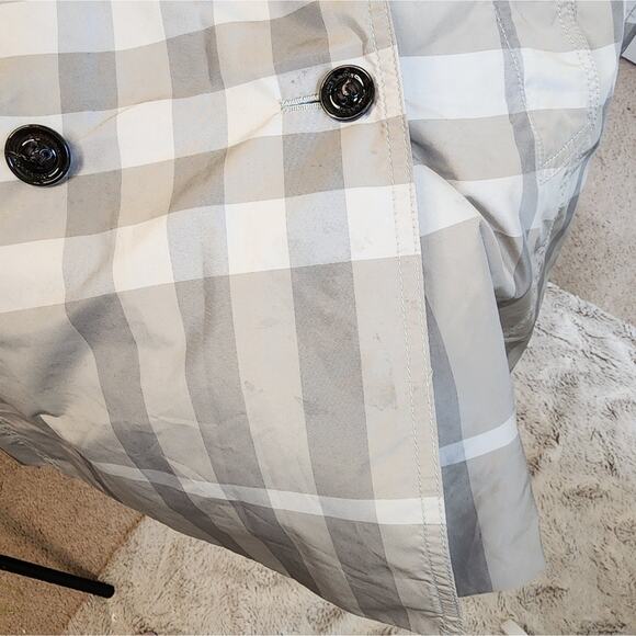 BURBERRY BRIT LONDON TRENCH COAT SIZE 4 - Picture 10 of 16